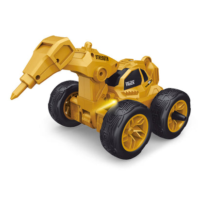 R.C 360 Degree Stunt Drilling Machine Truck