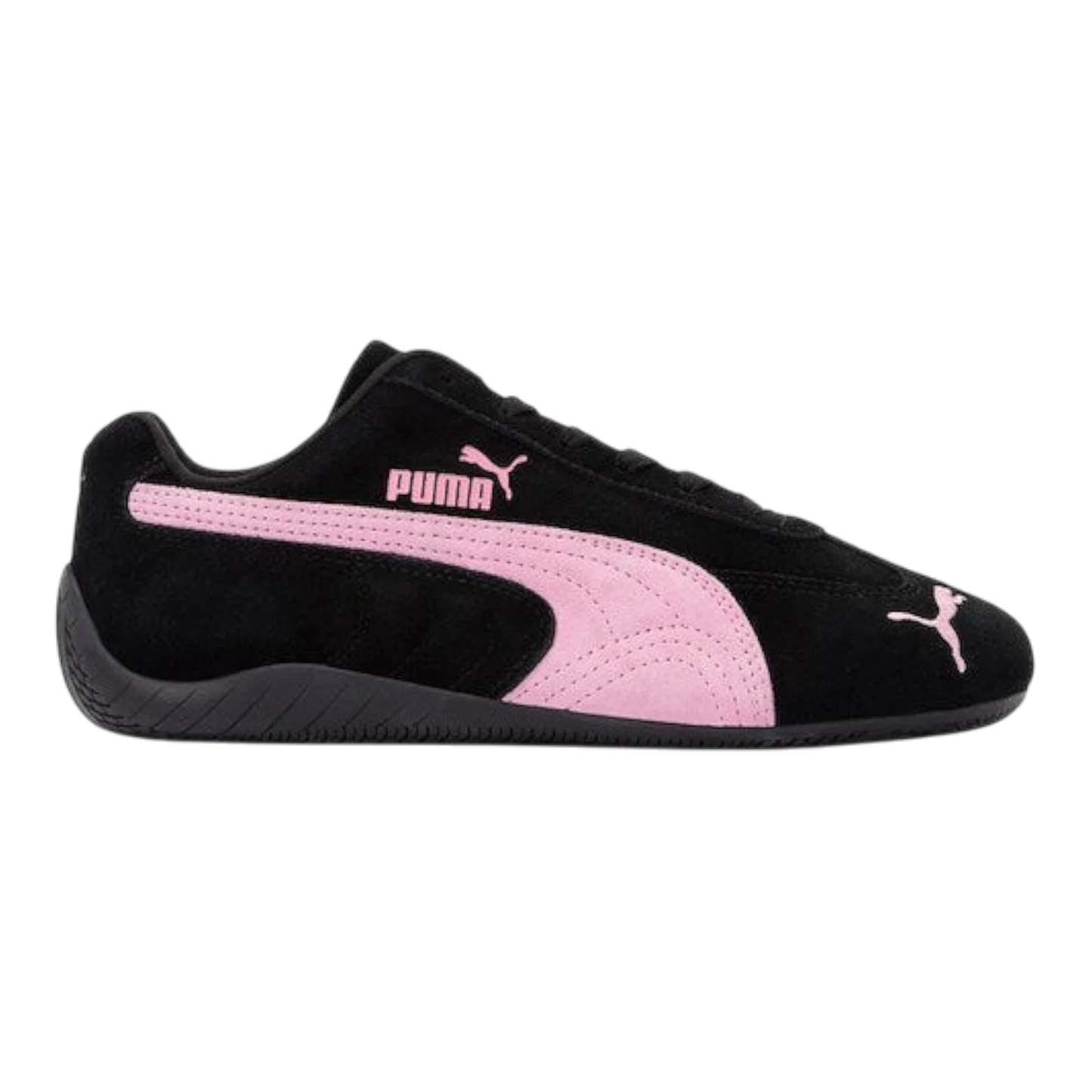 PUMA Speedcat OG Women's Sneakers — Black/Mauved Out Suede Low-Top