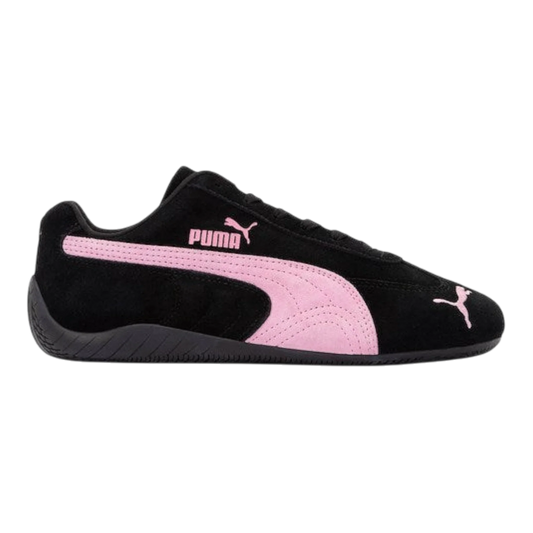 PUMA Speedcat OG Women's Sneakers — Black/Mauved Out Suede Low-Top
