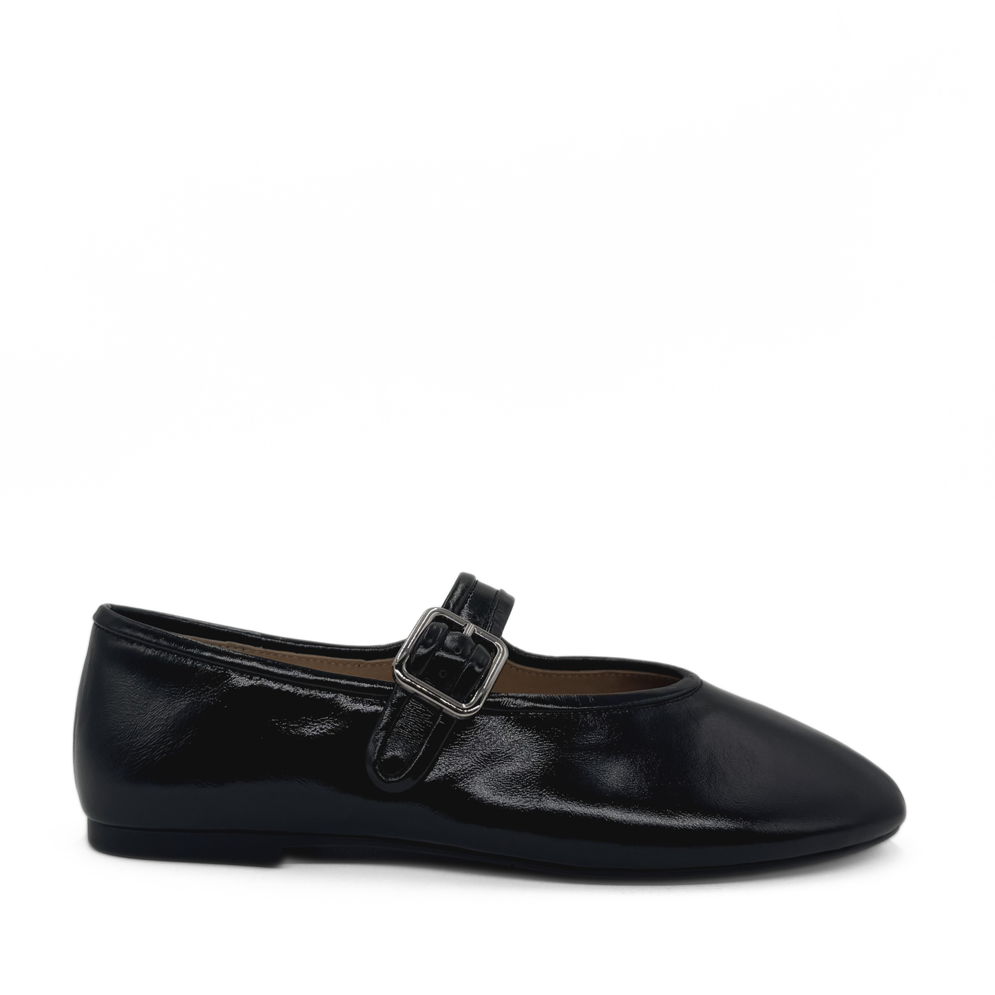 Ashley Mary Jane Flats - Black