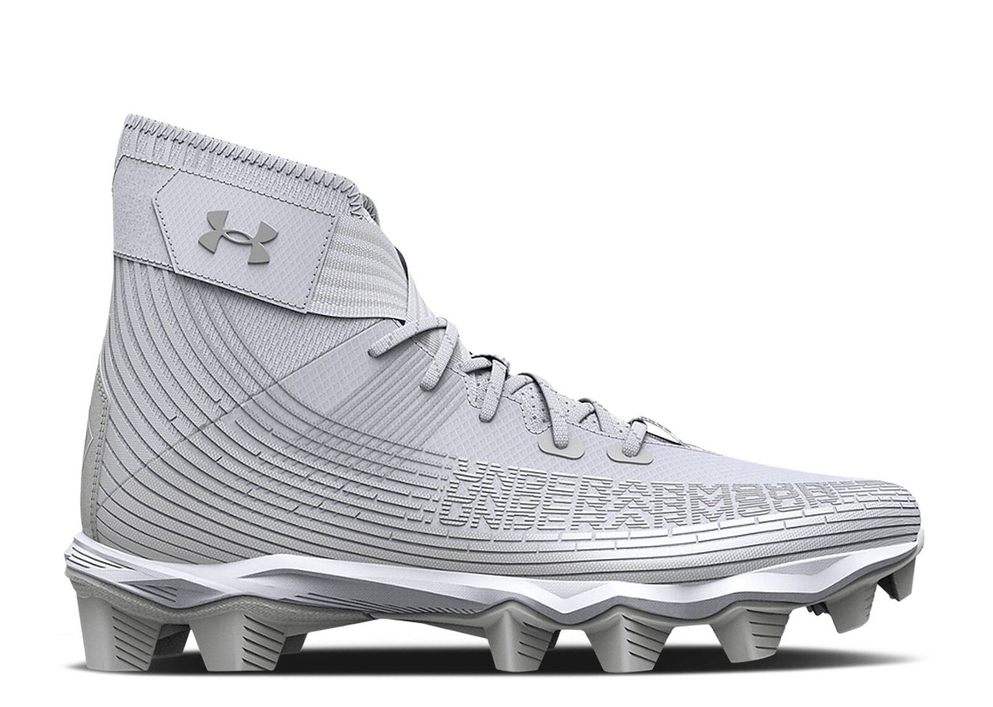Grade School Under Armour Highlight Franchise Gs 'White Metallic Silver'