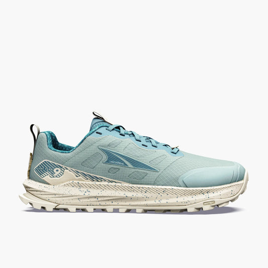 Altra Lone Peak 9 Women's Trail Running Shoes — Green Milieu/Sea Pine/Bright White