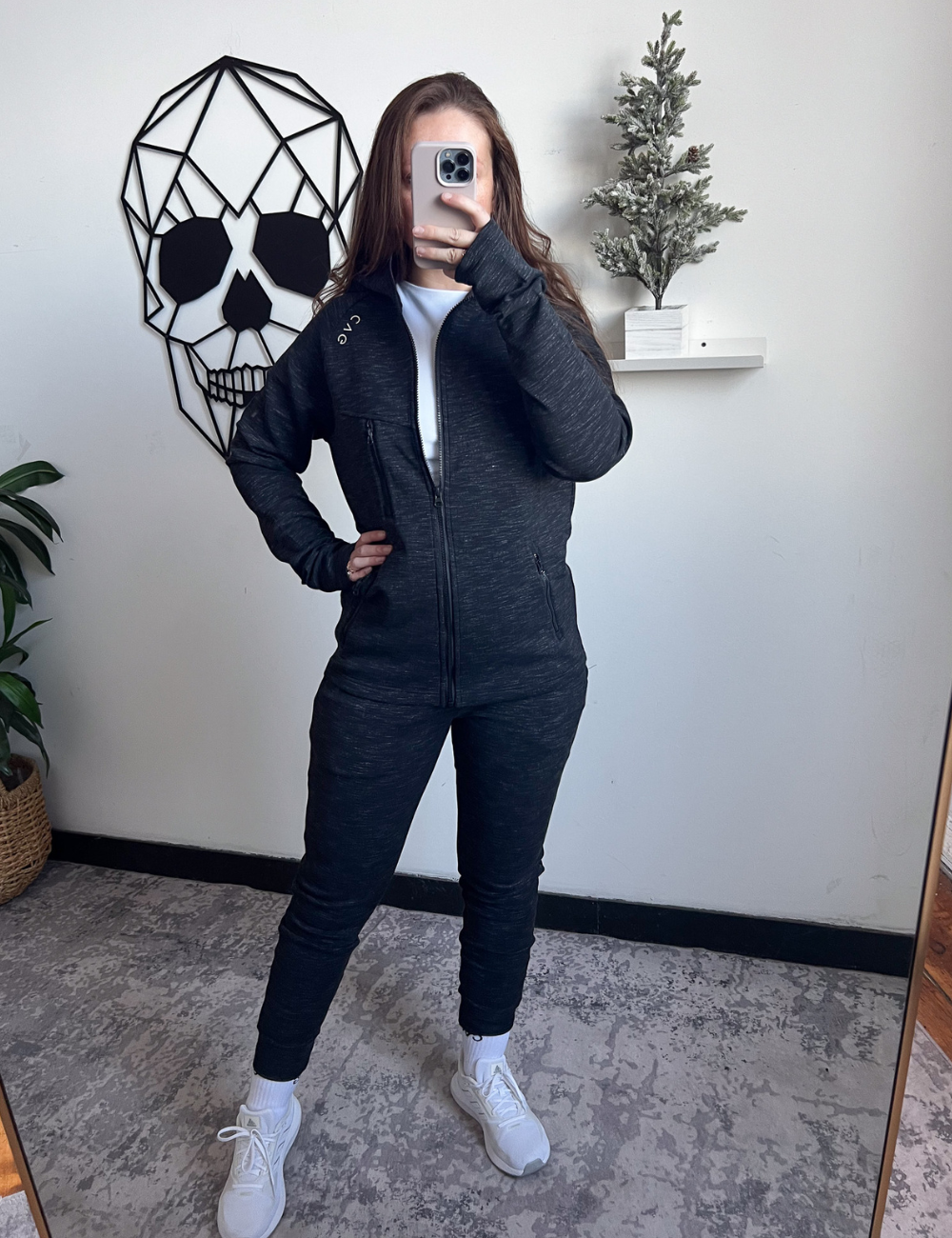 Constantly Varied Gear Rest Day Zip Up Sweatshirt - Charcoal