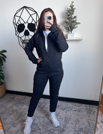 Constantly Varied Gear Rest Day Zip Up Sweatshirt - Charcoal