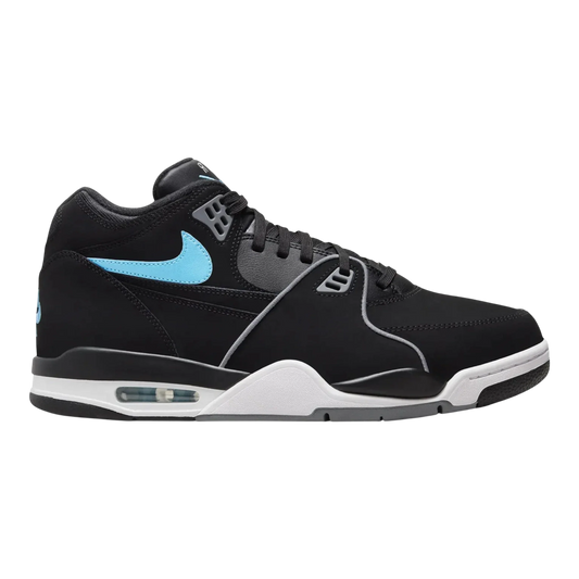 Nike Air Flight '89 Men's Sneakers — Black & Noise Aqua Low-Top
