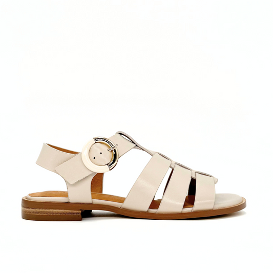 Monaca Fisherman Sandals - White