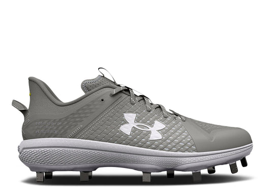 Under Armour Men's Yard Low Mt 'Grey White' No Lid Sneakers