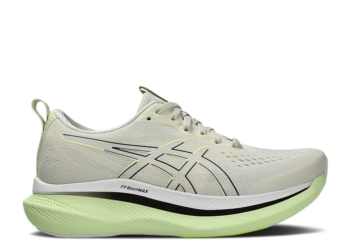 ASICS GLIDERIDE MAX Womens Running Shoes — Birch/Black