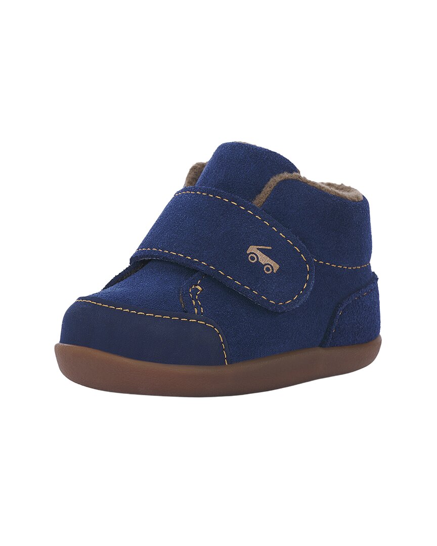 NAVY SUEDE-