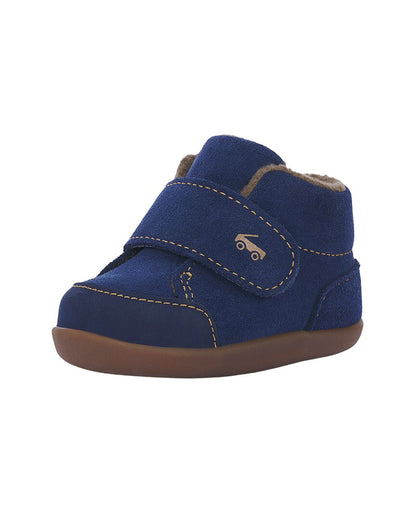 NAVY SUEDE-
