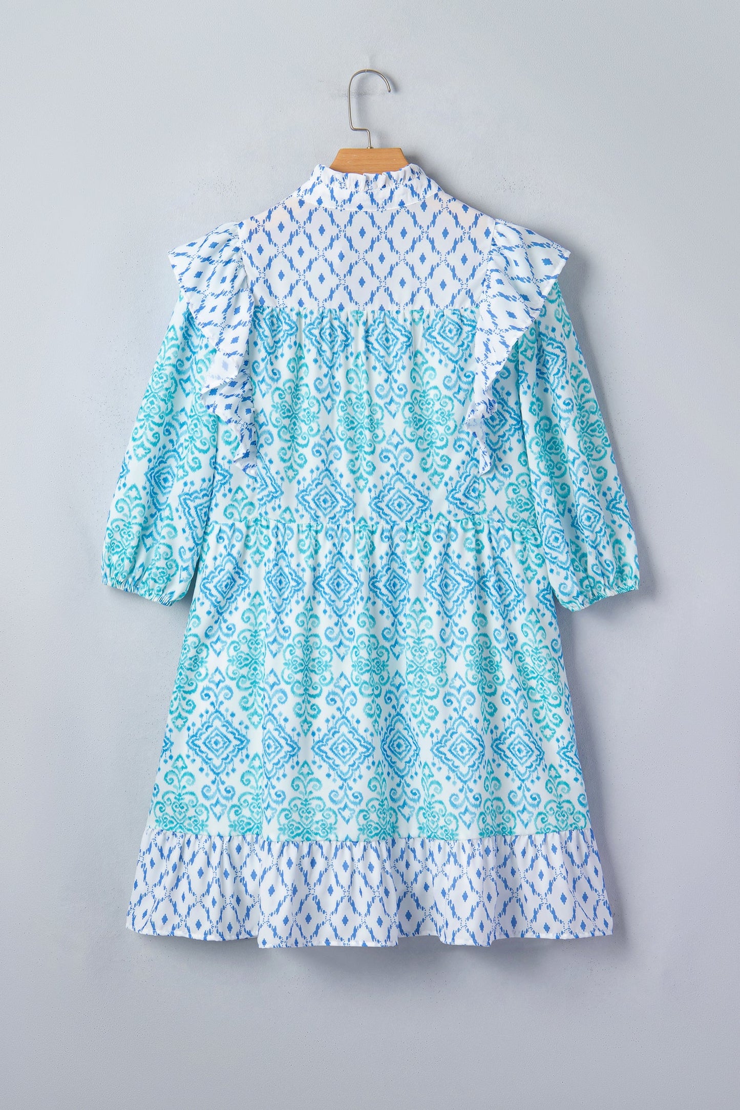 Threaded Pear Madilynn Puff Sleeve Mini Dress