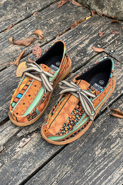 Threaded Pear Frankie Detail Comfort Loafer Shoes