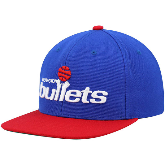 Men's Mitchell & Ness NBA Team 2 Tone 2.0 Snapback Hwc Bullets
