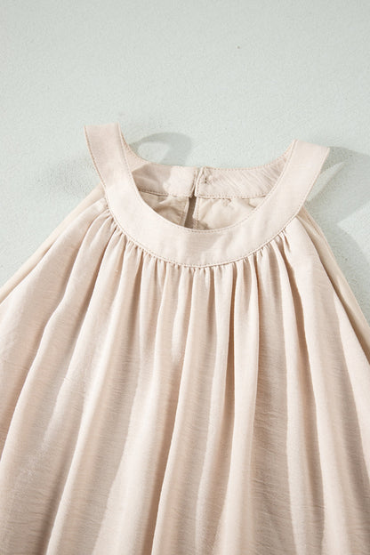 Threaded Pear Ensley Loose Halter Summer Dress