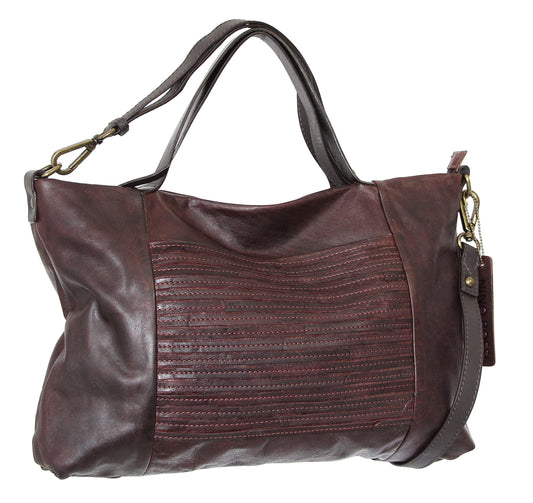 Elana Satchel in Walnut