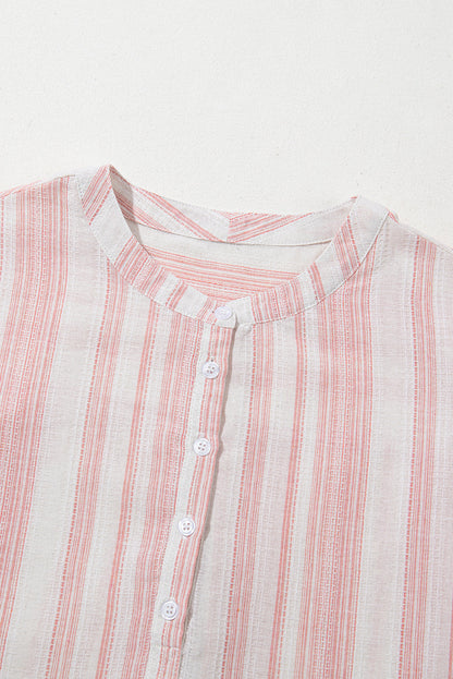 Threaded Pear Kelly Short Sleeve Casual Blouse