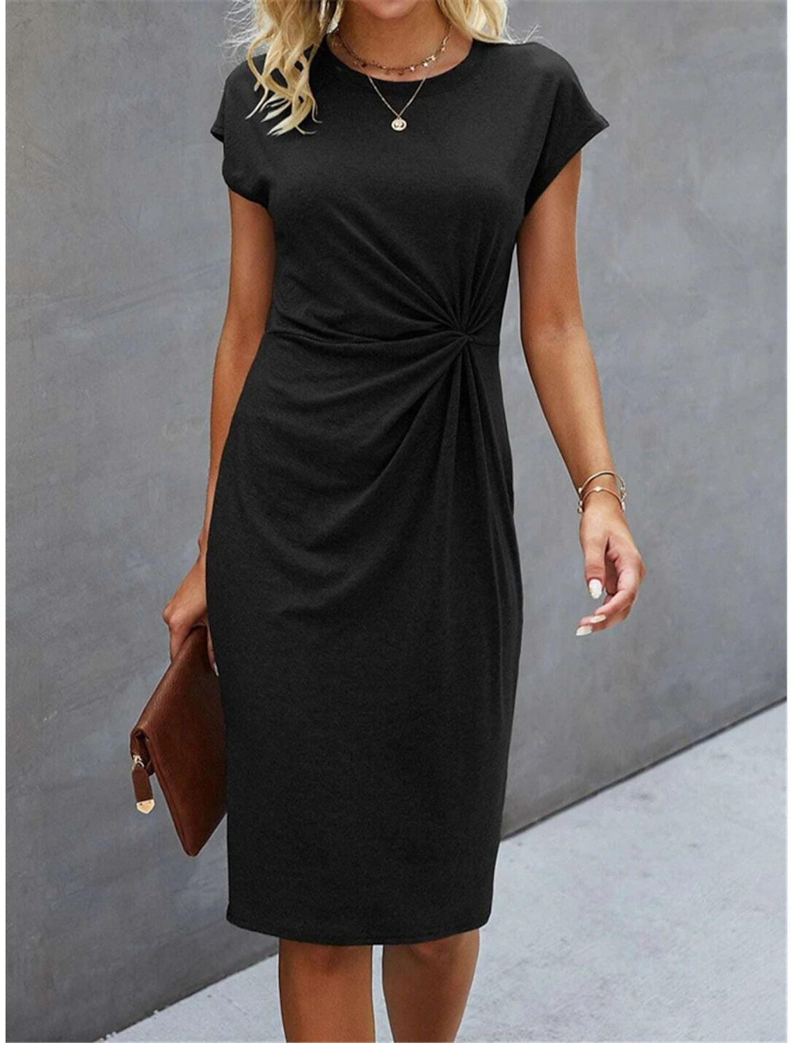 tie knot midi dress Buy Women Beige & Red Floral V Neck Waist Tie Knot Midi Dress Online at Best Price