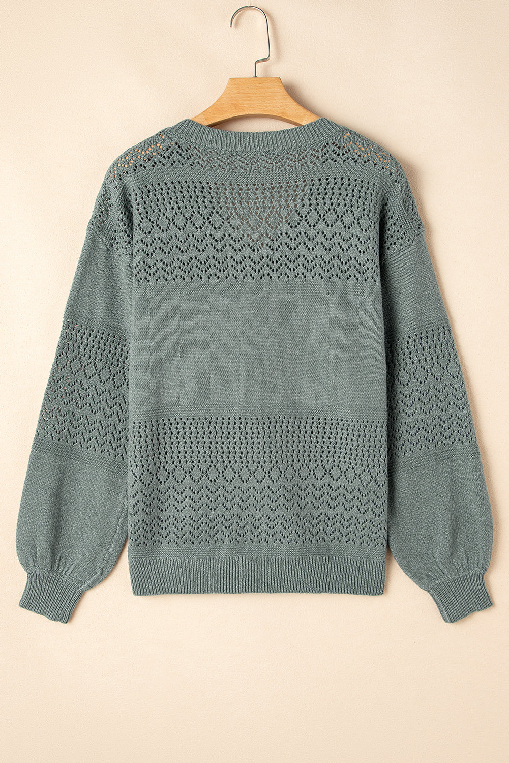 Threaded Pear Avery Detail Drop Shoulder Sweater
