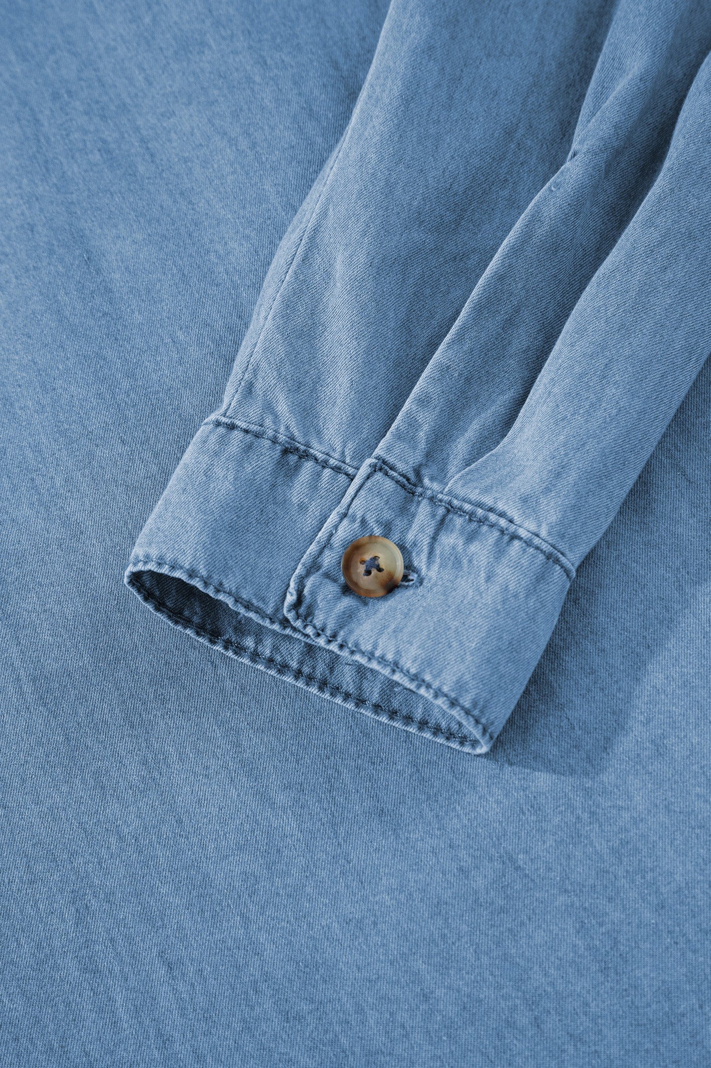 Threaded Pear Makenna Myosotis Down Slim Shirt