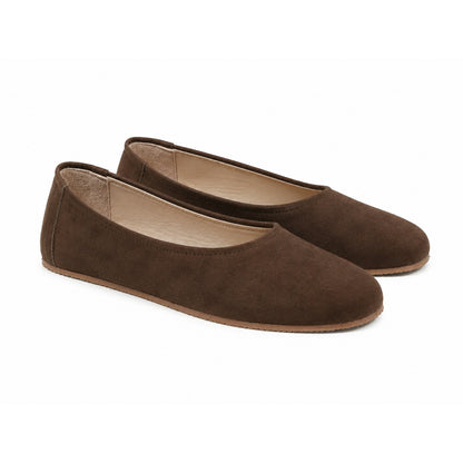 Dark brown-
