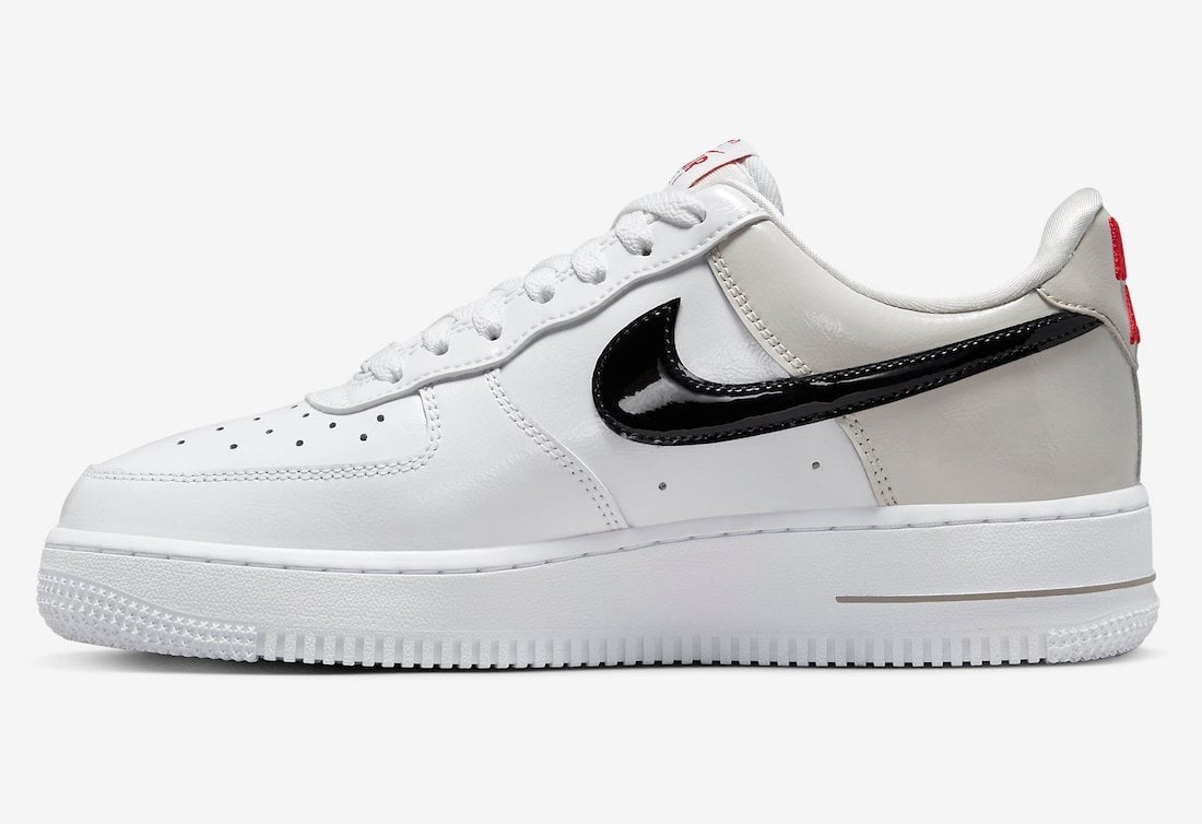 Nike Air Force 1 '07 Women's Sneakers — White Leather Low-Top