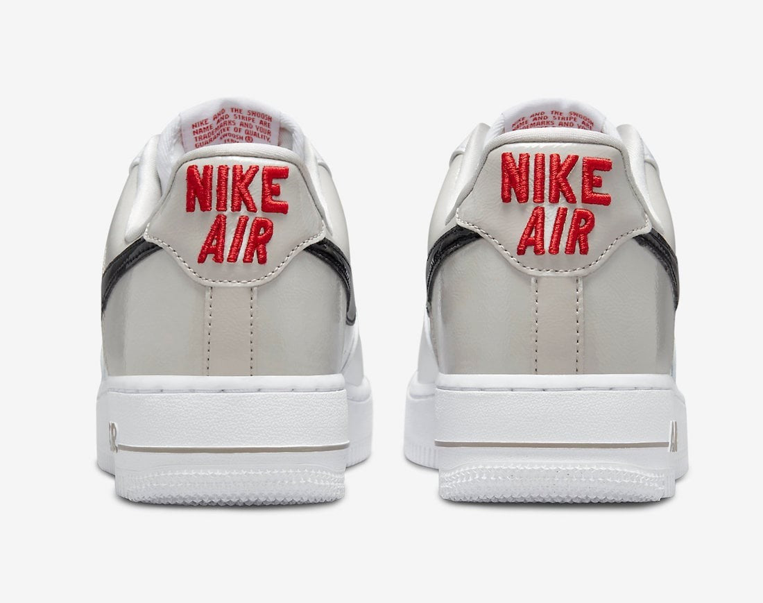 Nike Air Force 1 '07 Women's Sneakers — White Leather Low-Top