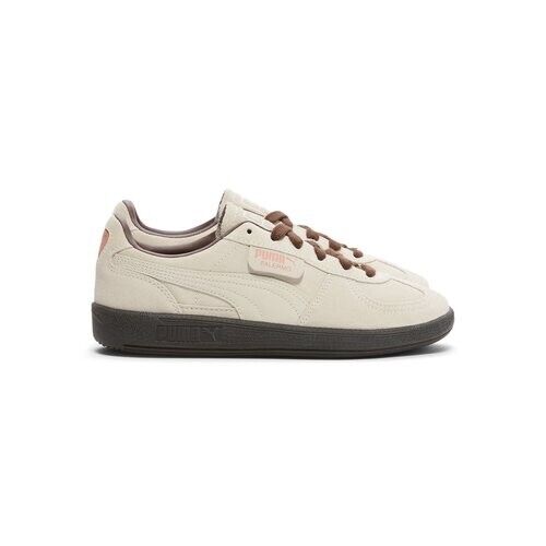 PUMA Palermo Men's Sneakers — White Leather Low-Top