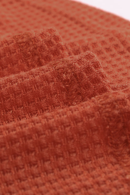 Threaded Pear Karina Eyelet thermal Knit Top