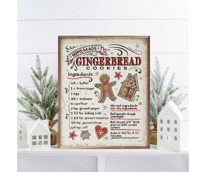 Kendrick Home Christmas Treats VI Gingerbread By Anne Tavoletti