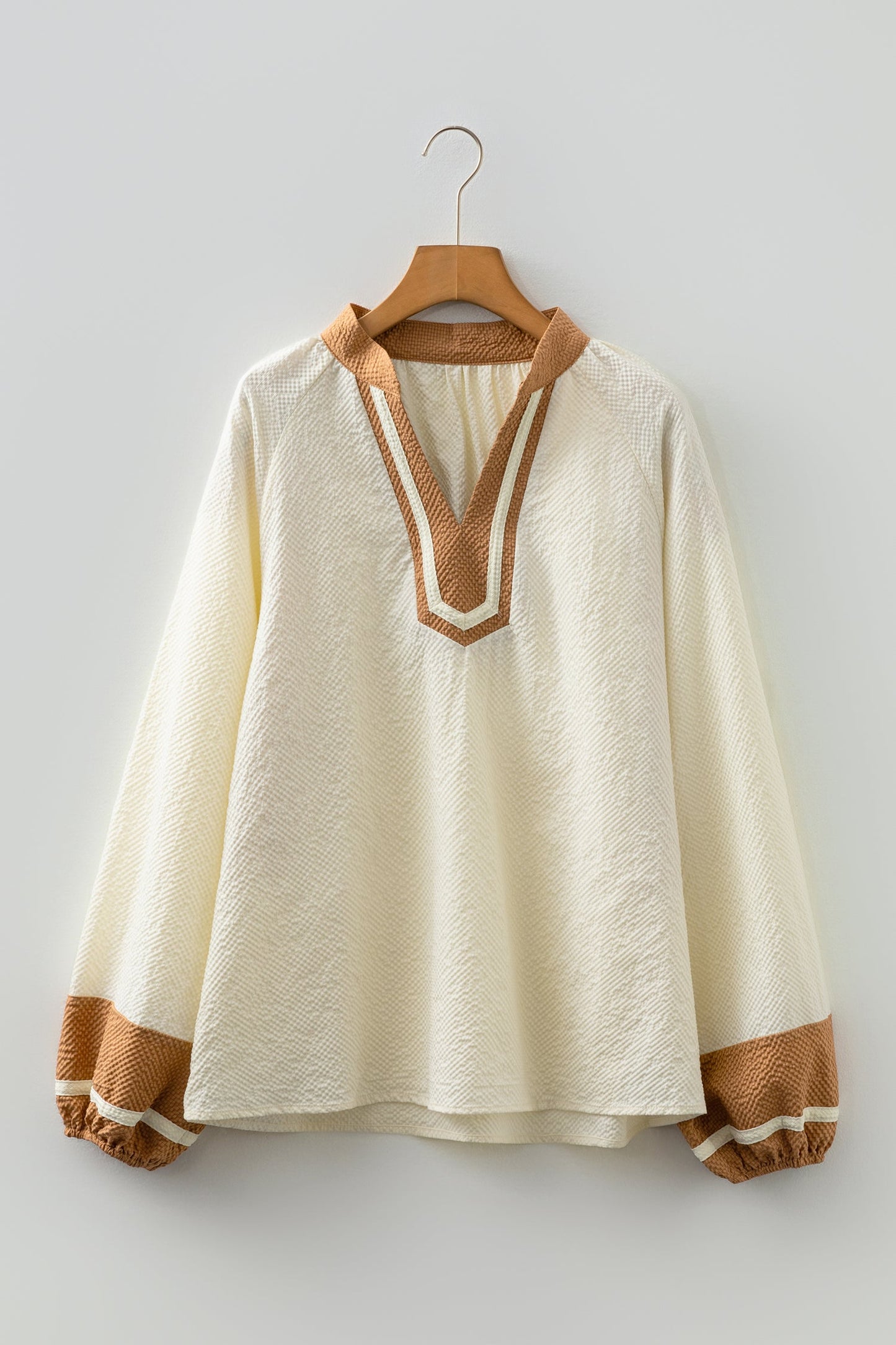 Threaded Pear Maren Long Sleeve Blouse Long Sleeve Top