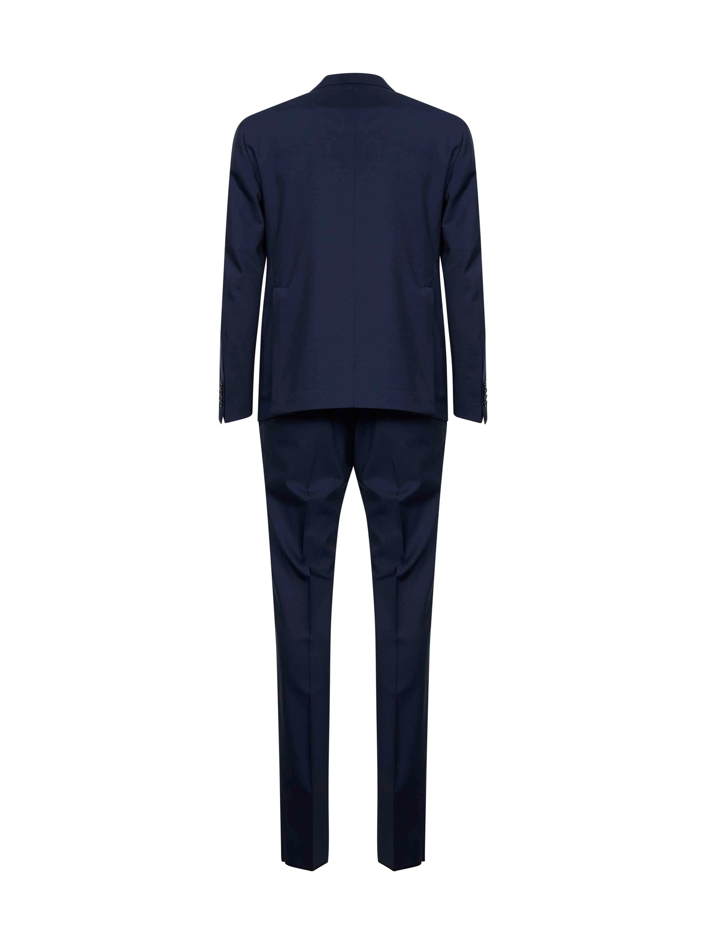 Suit Vesuvio Avio Blue Virgin Wool