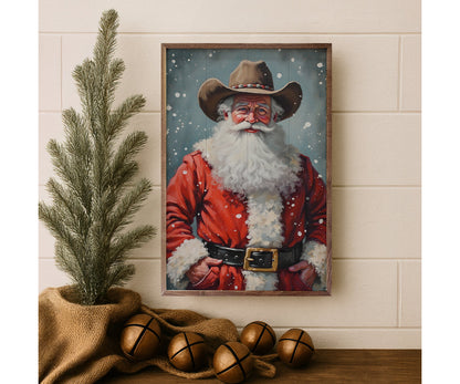 Kendrick Home Cowboy Santa