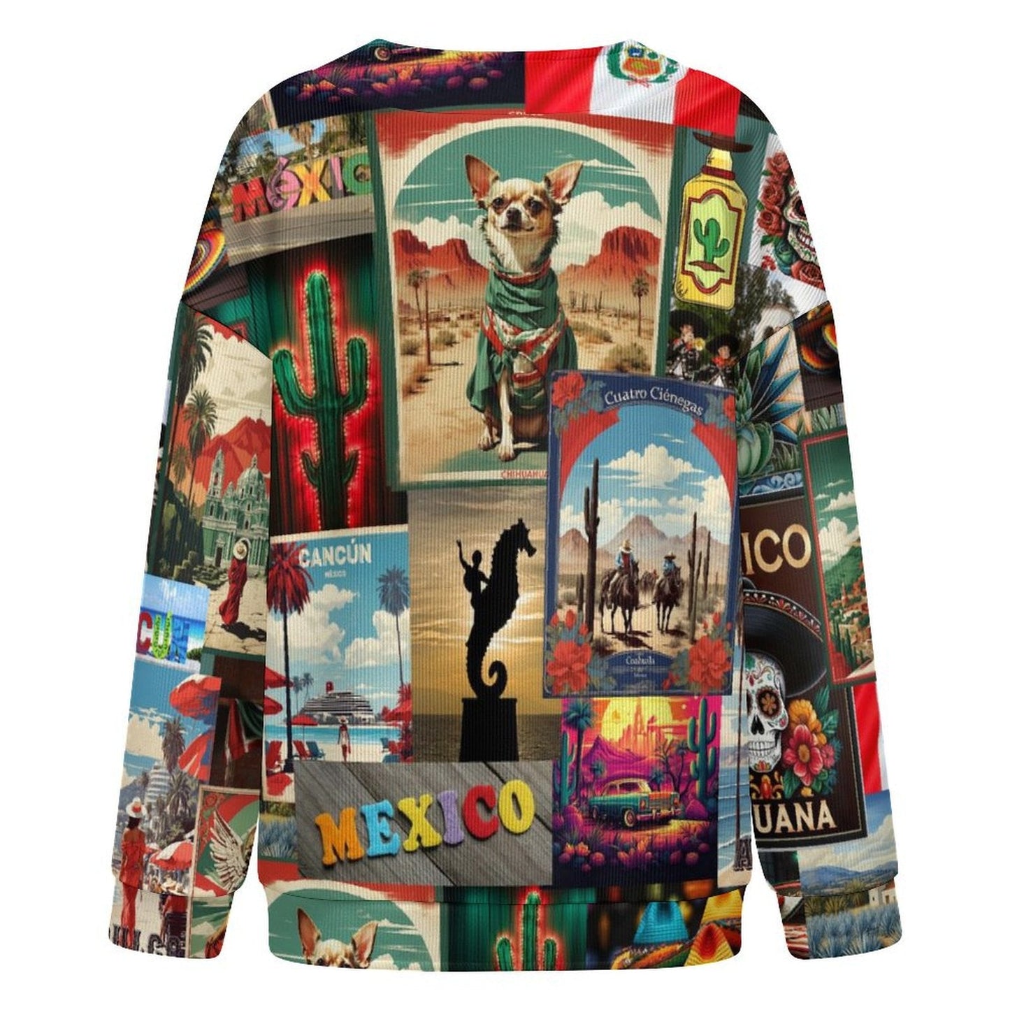 Baha Ranch Colores de Mexico Destination Mexico Lightweight Cardigan