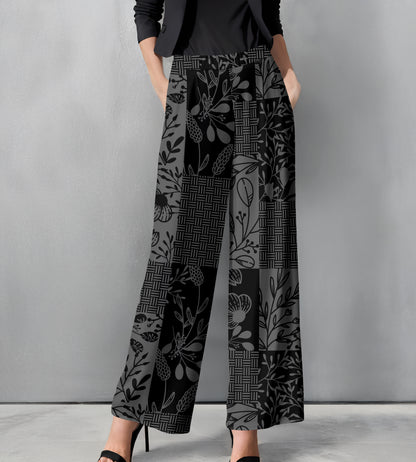 Grey and Black-