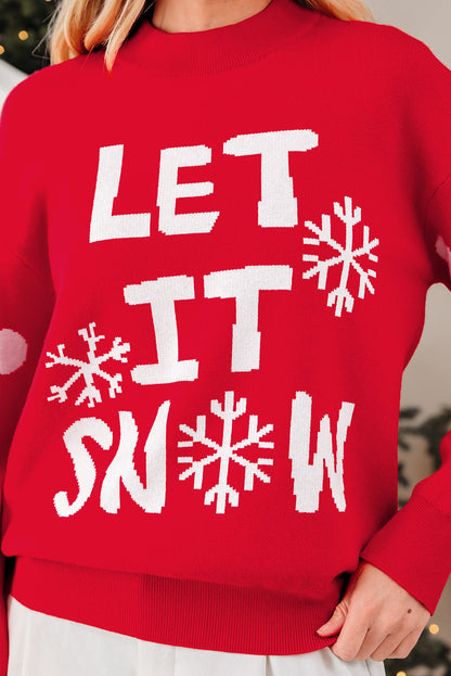 Threaded Pear Tiffany Christmas Holiday Loose Sweater