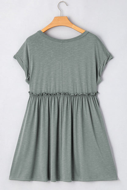 Threaded Pear Daniela Gathered Seam T Shirt
