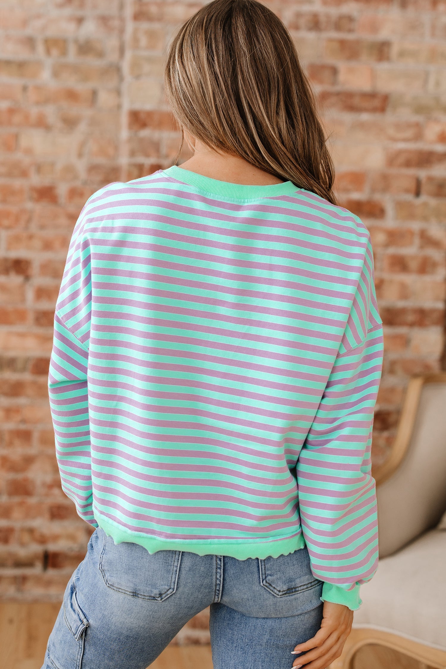 Green Stripe-