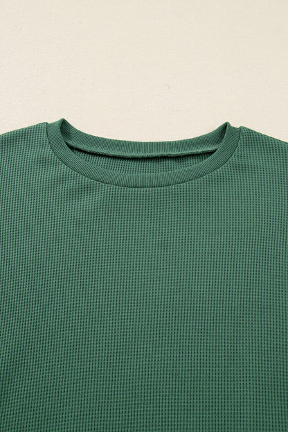 Threaded Pear Noah Ribbed Drop Shoulder Sweatshirt