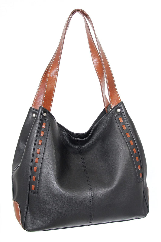 Nino Bossi Alyssa Satchel - Black