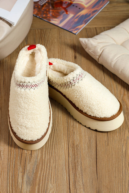 Threaded Pear Olivia Thick Sole Snow Boots