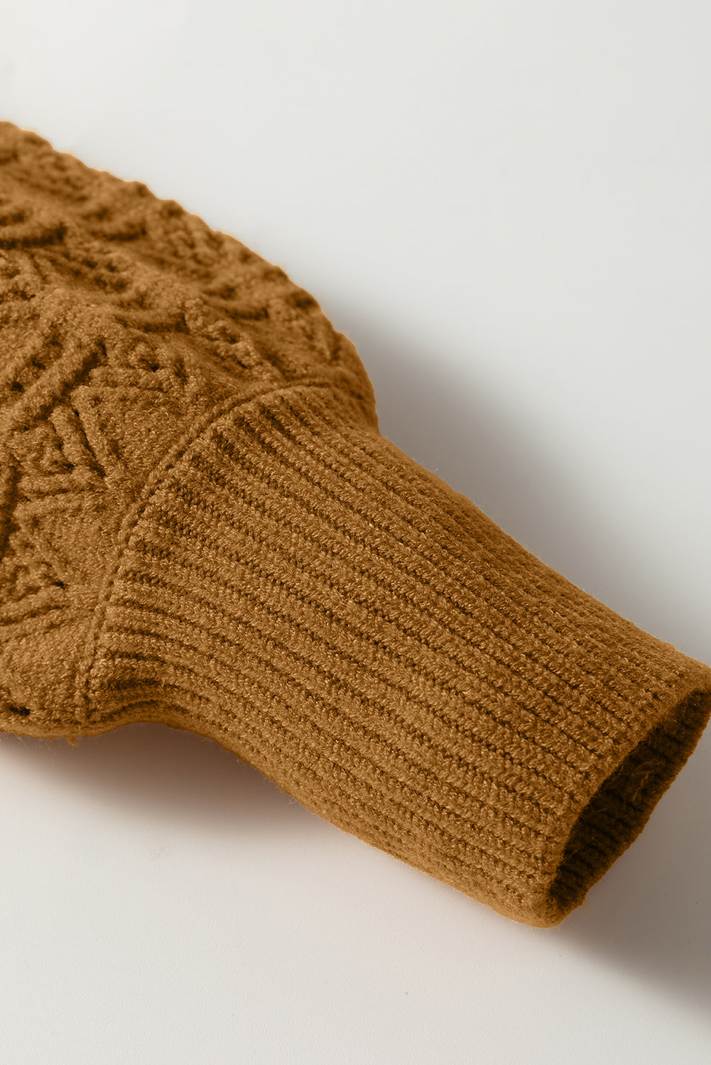 Threaded Pear Aria Edge Balloon Sleeve Sweater