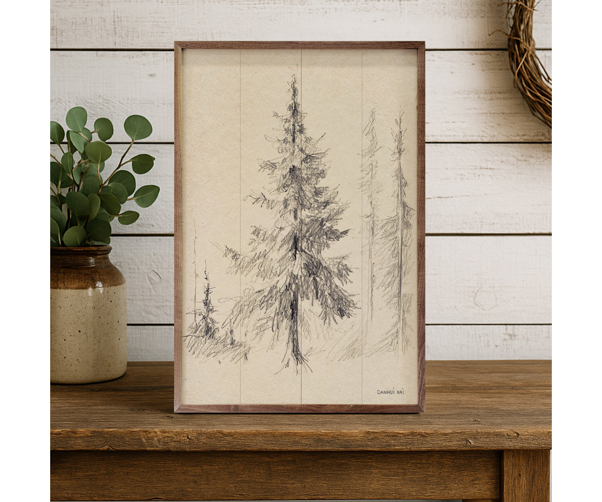 Kendrick Home Elegant Pine II By Danhui Nai