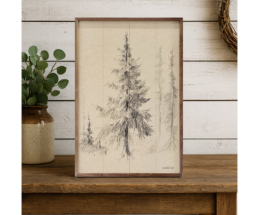 Kendrick Home Elegant Pine II By Danhui Nai