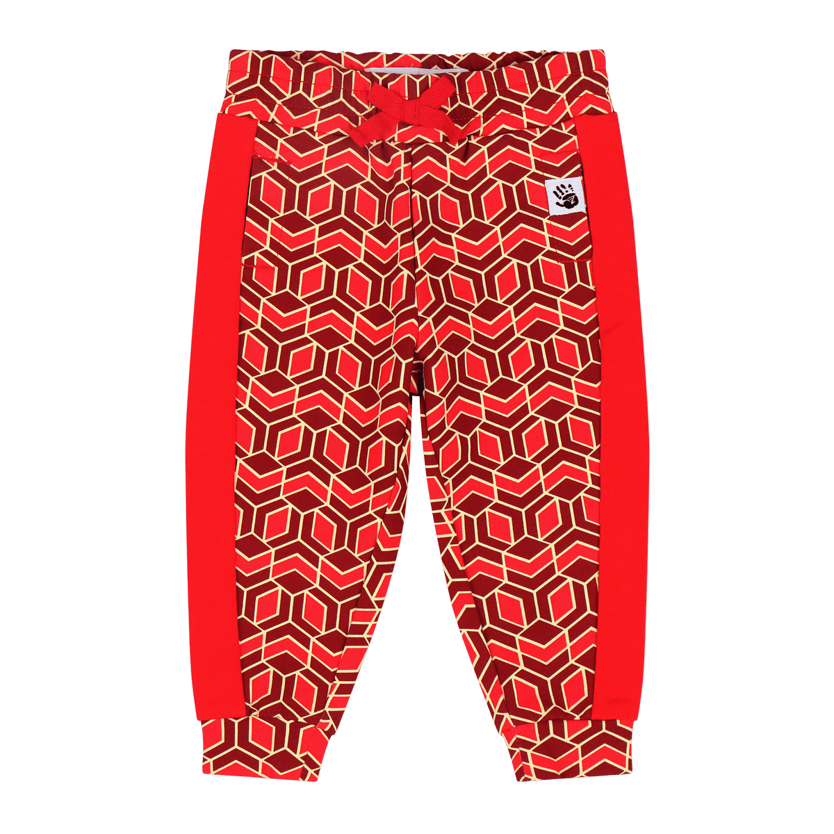 Red Geometric-