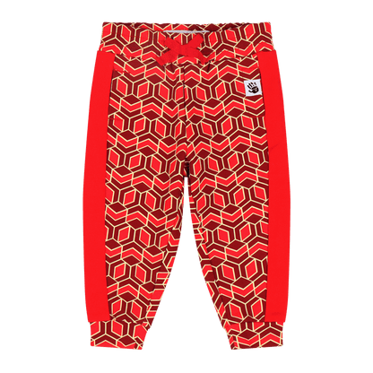 Red Geometric-