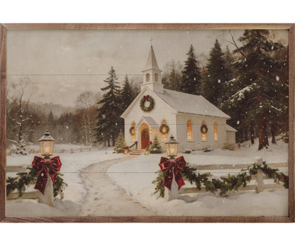 Kendrick Home Christmas Chapel Lane