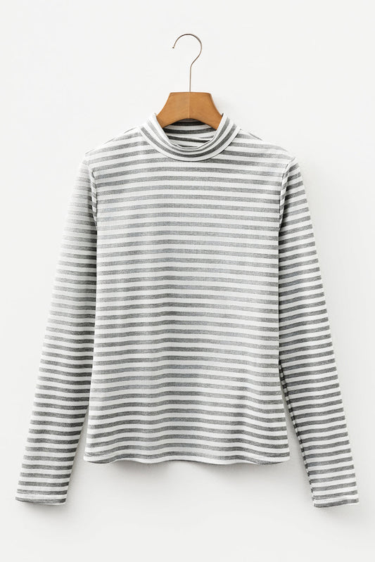 Threaded Pear Eileen High Slim Fit Long Sleeve Top
