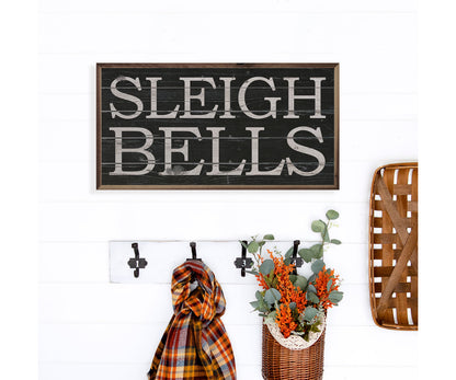 Kendrick Home Black Sleigh Bells