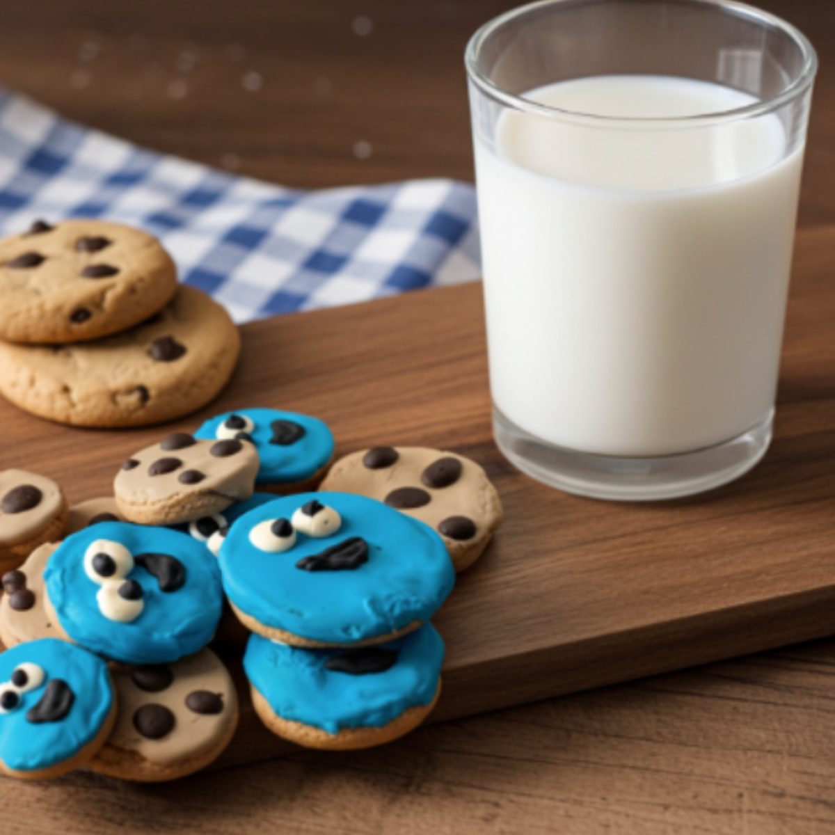 Blue-