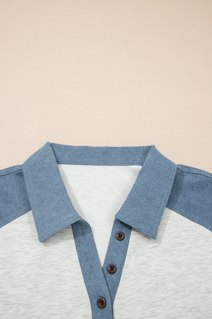 Threaded Pear Maddie Cuffed Sleeve Polo PLUS Tee